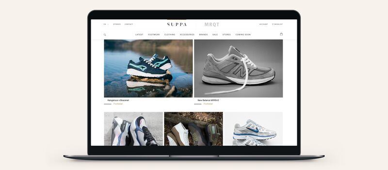 SUPPA Online Store Categories