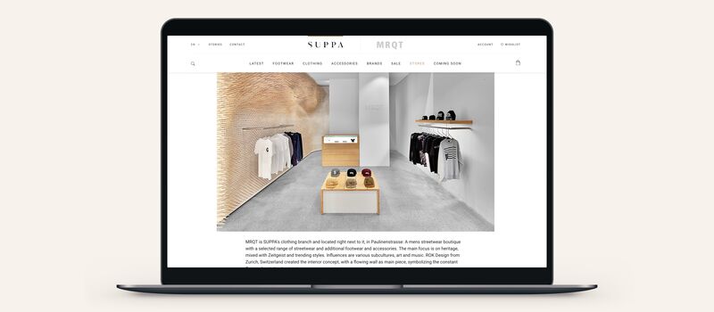 SUPPA Online Store About